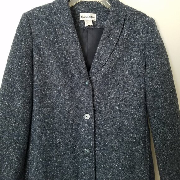 Bonnie & Norma Jacket with Pockets Wool Silk - Picture 2 of 11